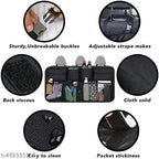 Car Trunk Organizer, Backseat Hanging Organizer With 8 Large Storage Bag Super Capacity, Waterproof Trunk Storage Bag
