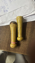 Kansa Face Massager Wood Handle