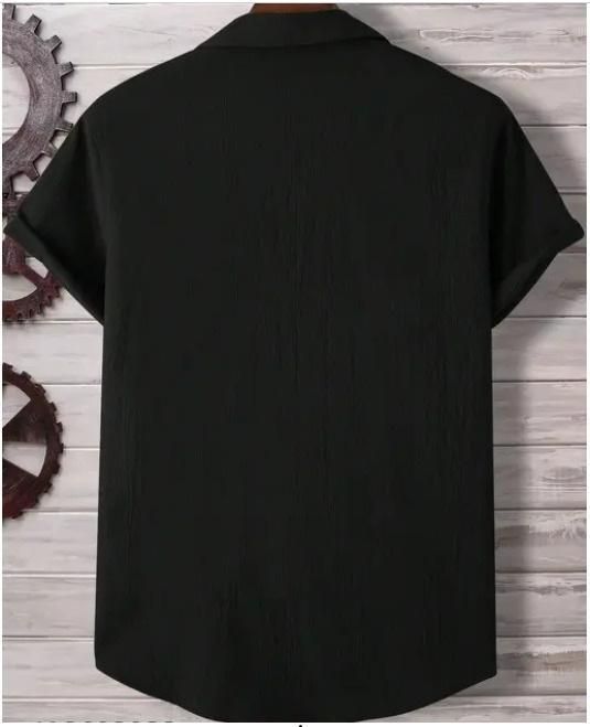 Men's Ice Silk Quick-Drying Shirt Black
