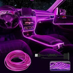 Automaze El Wire, 5M Neon Lights 5V with Fuse Protection for Car Interior Decoration
